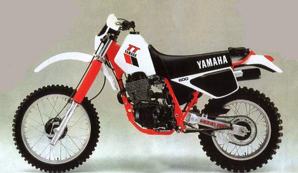 yamaha tt 600 representation