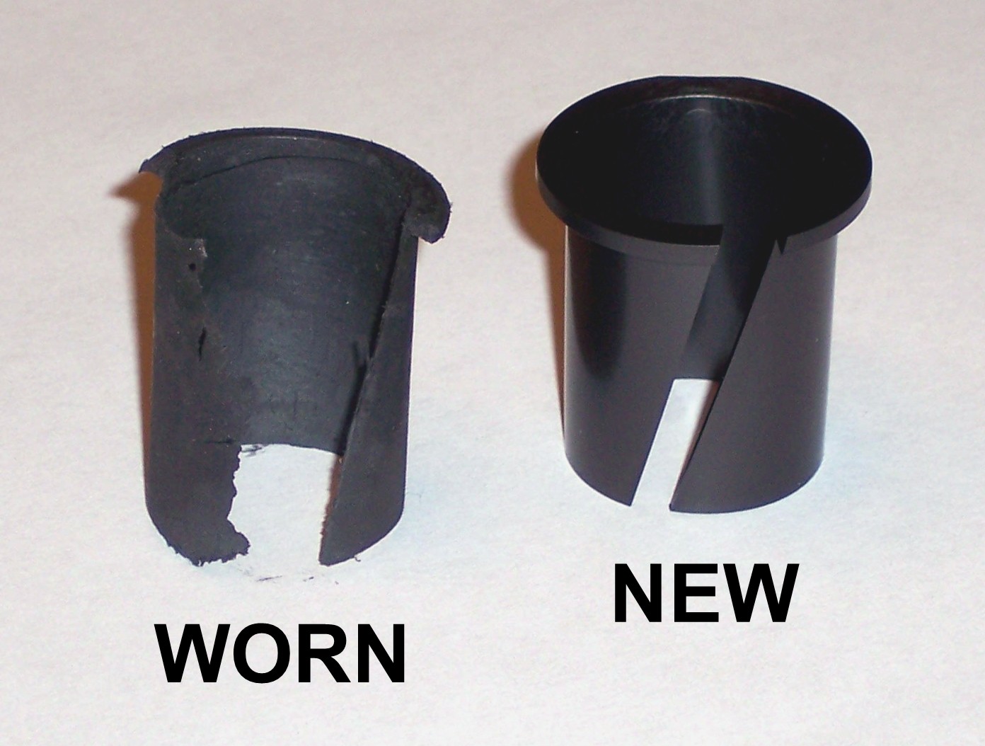New vs. Old Bushing